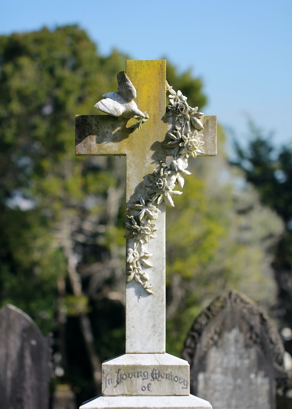 home In Loving Memory Tombstone